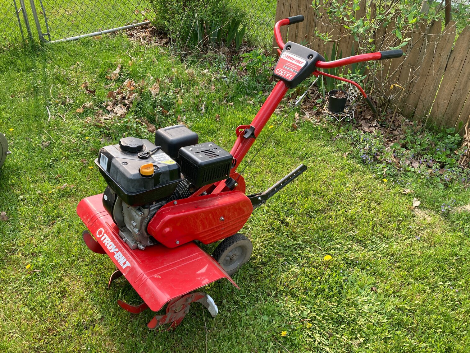 Troy-Bilt Front Tine Tiller
