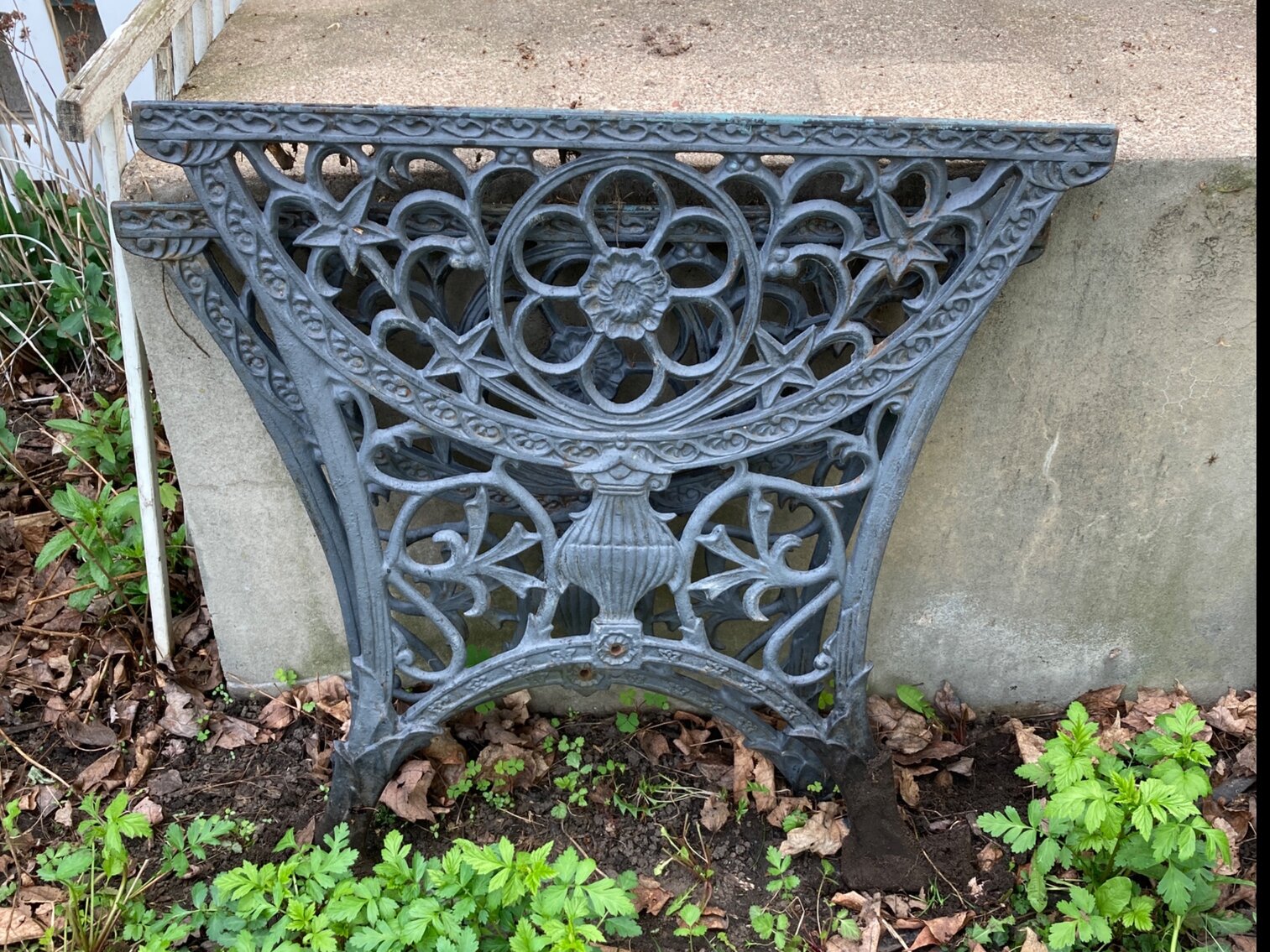 Wrought Iron Bench Ends