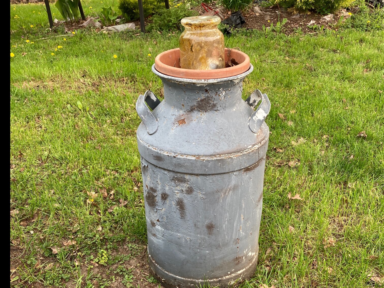 Milk Can Planter