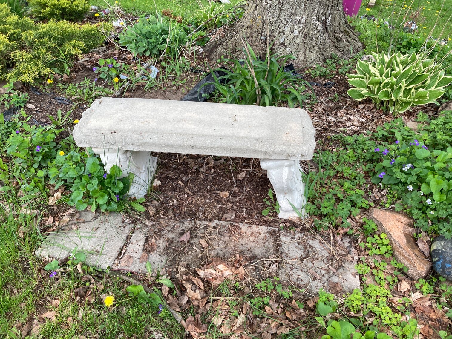Concrete Bench