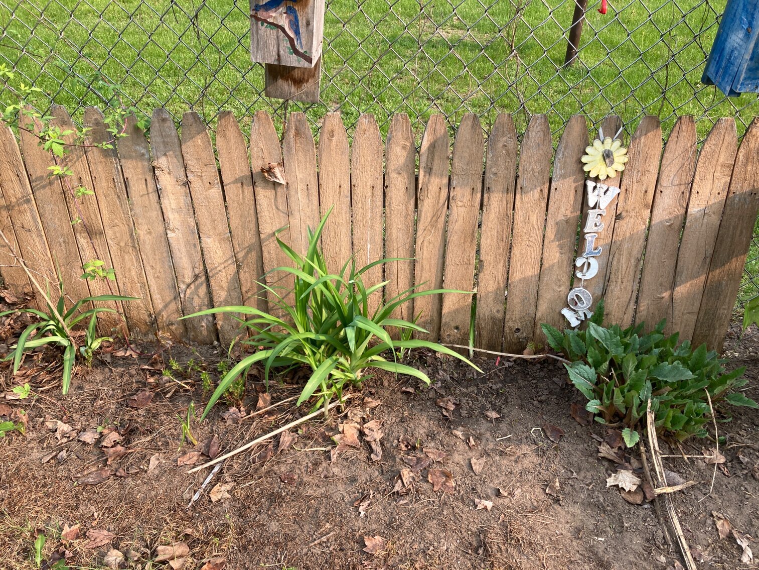 7 Wood Fence Sections