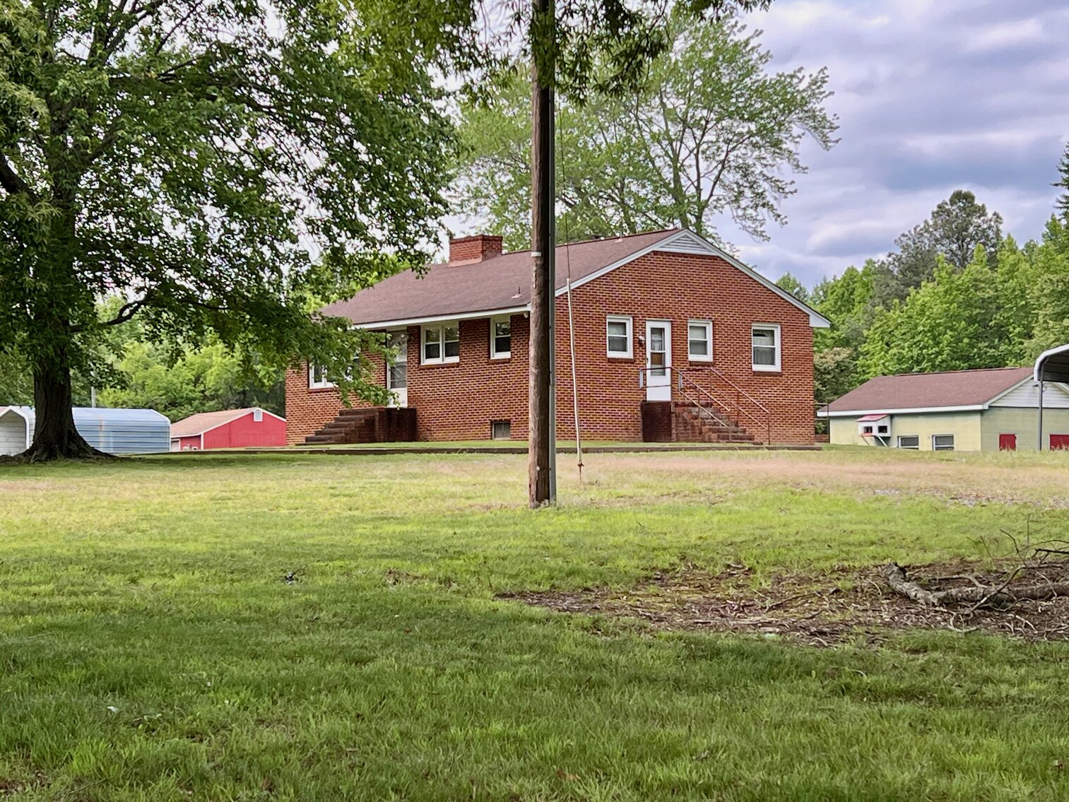 Image for 3 BR/1 BA Brick Home on 4 +/- Acres w/Walk-Out Basement, Outbuildings & 380'+/- of Frontage on Old Plank Rd.--Spotsylvania County, VA