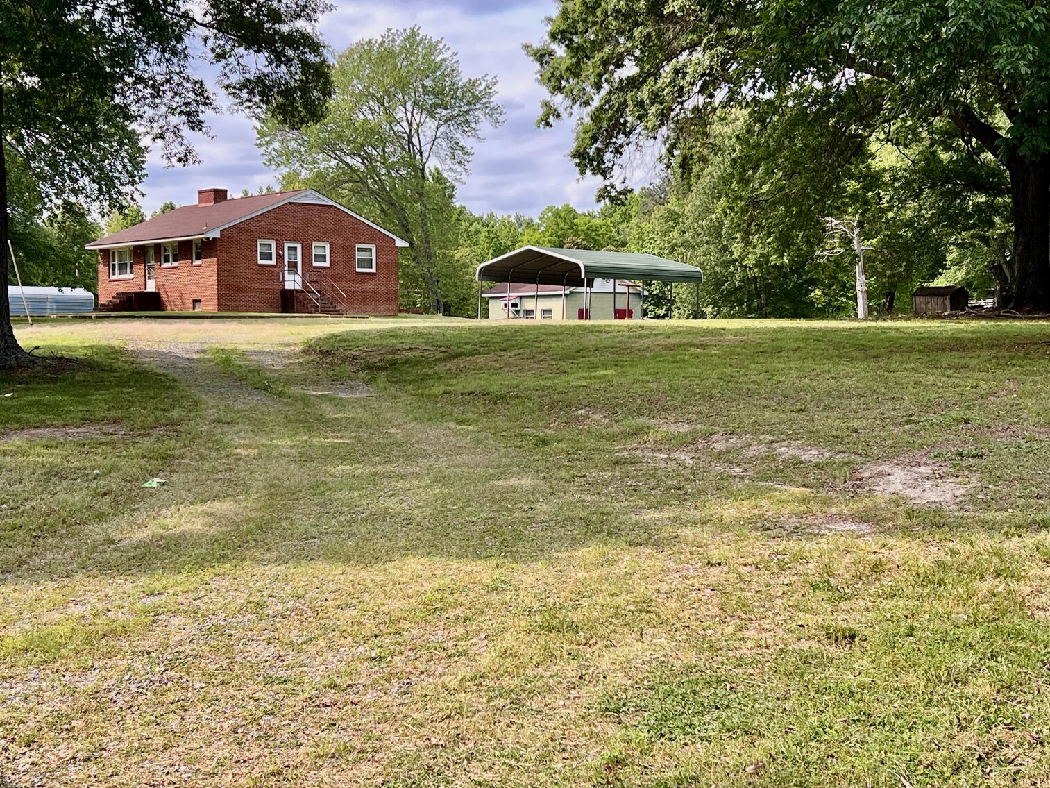 Image for 3 BR/1 BA Brick Home on 4 +/- Acres w/Walk-Out Basement, Outbuildings & 380'+/- of Frontage on Old Plank Rd.--Spotsylvania County, VA