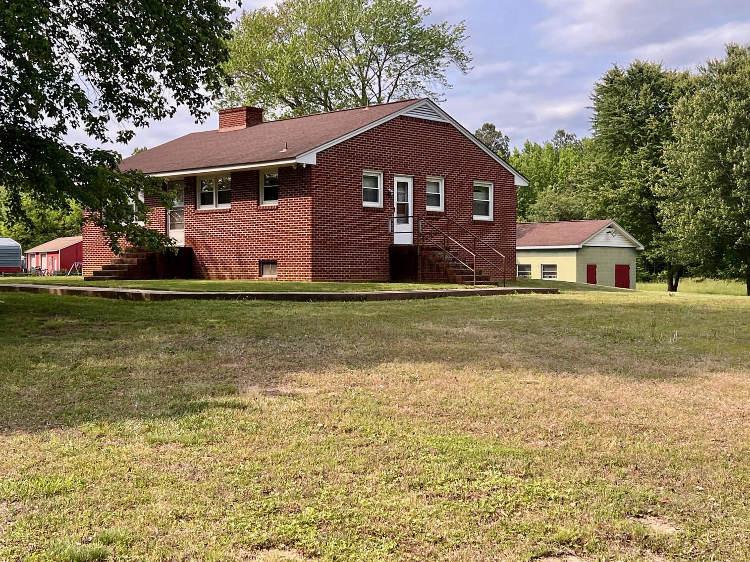 Image for 3 BR/1 BA Brick Home on 4 +/- Acres w/Walk-Out Basement, Outbuildings & 380'+/- of Frontage on Old Plank Rd.--Spotsylvania County, VA