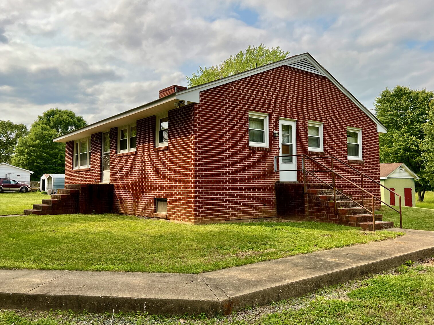 Image for 3 BR/1 BA Brick Home on 4 +/- Acres w/Walk-Out Basement, Outbuildings & 380'+/- of Frontage on Old Plank Rd.--Spotsylvania County, VA