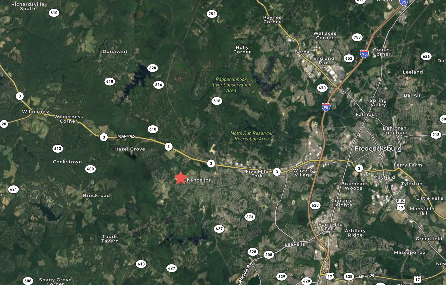 Image for 49.91 +/- Acres Off Old Plank Rd. w/Development Potential--Spotsylvania County, VA