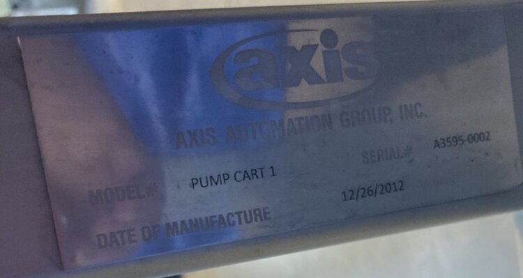 Image for ***SOLD***  MJK1594 Accu-Staltic Metering Pump
