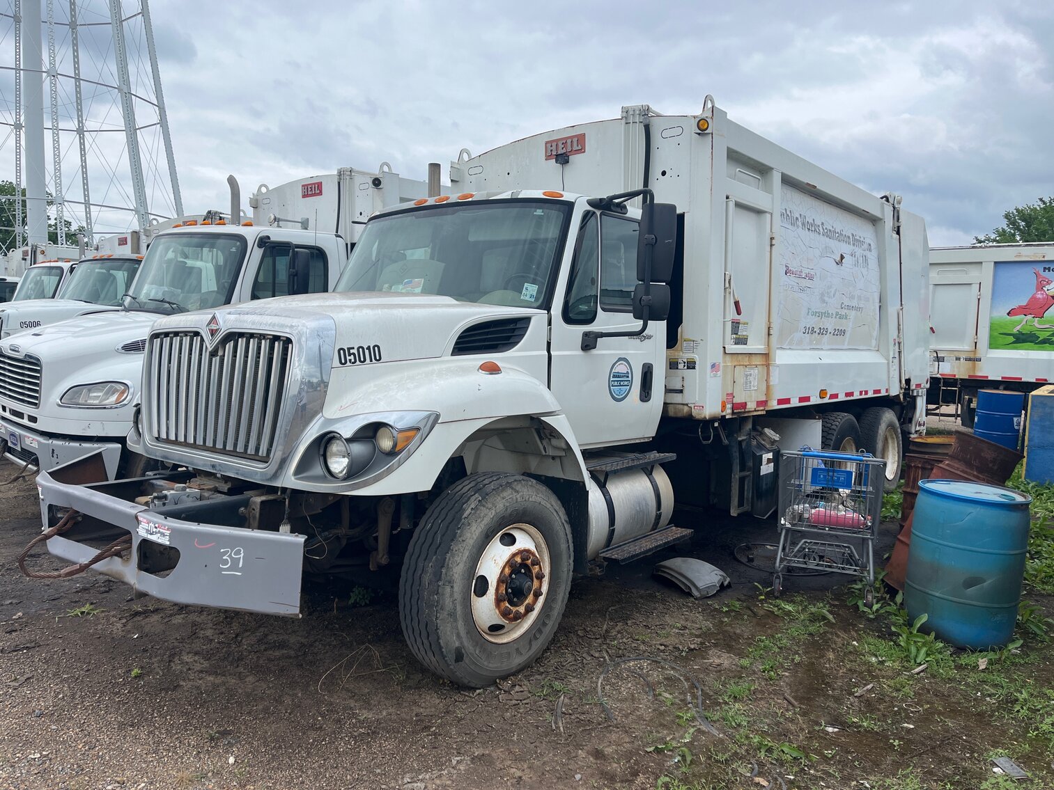 2014 INTERNATIONAL 7400 TRASH TRUCK PARTS AND REPAIRS