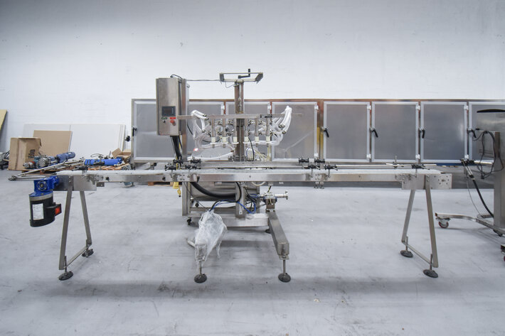 Image for ***SOLD***MJK1609 6 Head Liquid Filling Equipment Co