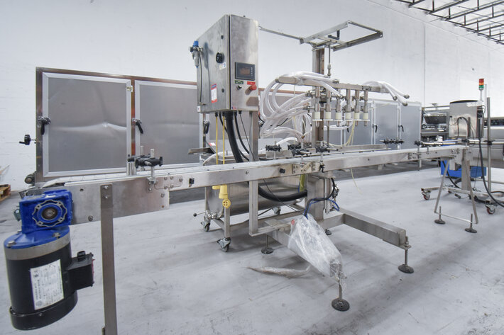 Image for ***SOLD***MJK1609 6 Head Liquid Filling Equipment Co