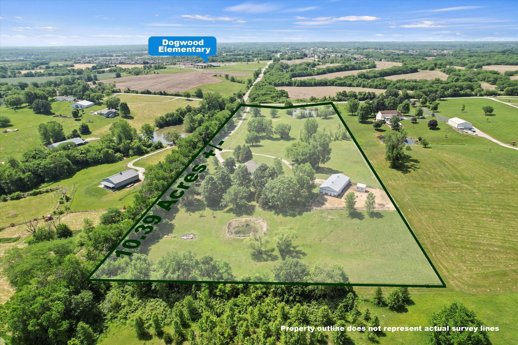 Image for SOLD - 10.58 +/- Acres @ 15420 NE 162nd St. Kearney, MO. 64060