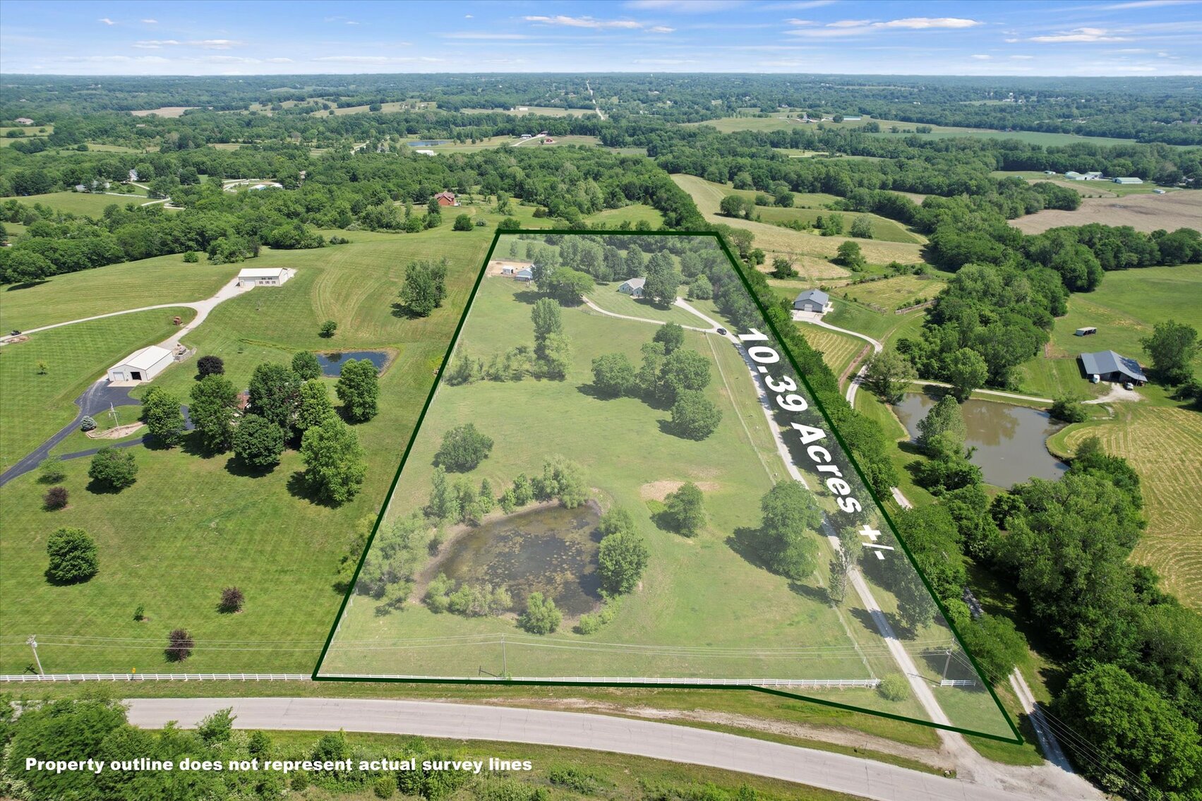 Image for SOLD - 10.58 +/- Acres @ 15420 NE 162nd St. Kearney, MO. 64060