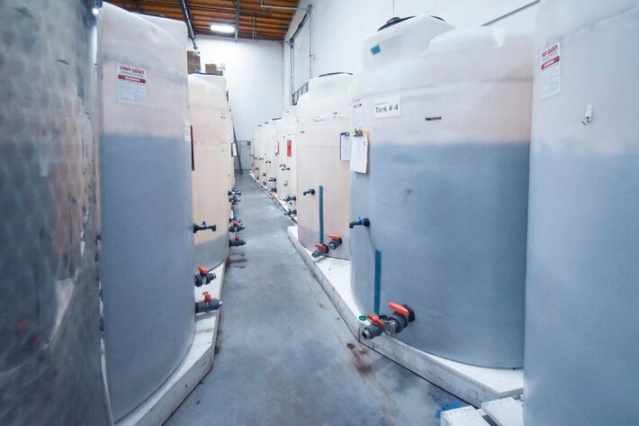 Image for ***SOLD*** MJK1605 - 2 - 1100 Food Grade Chem Tainer Holding Tank