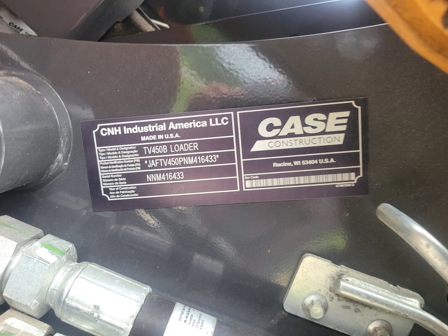 Image for $78,000 | 2022 Case TV450B High Flow Skid Steer