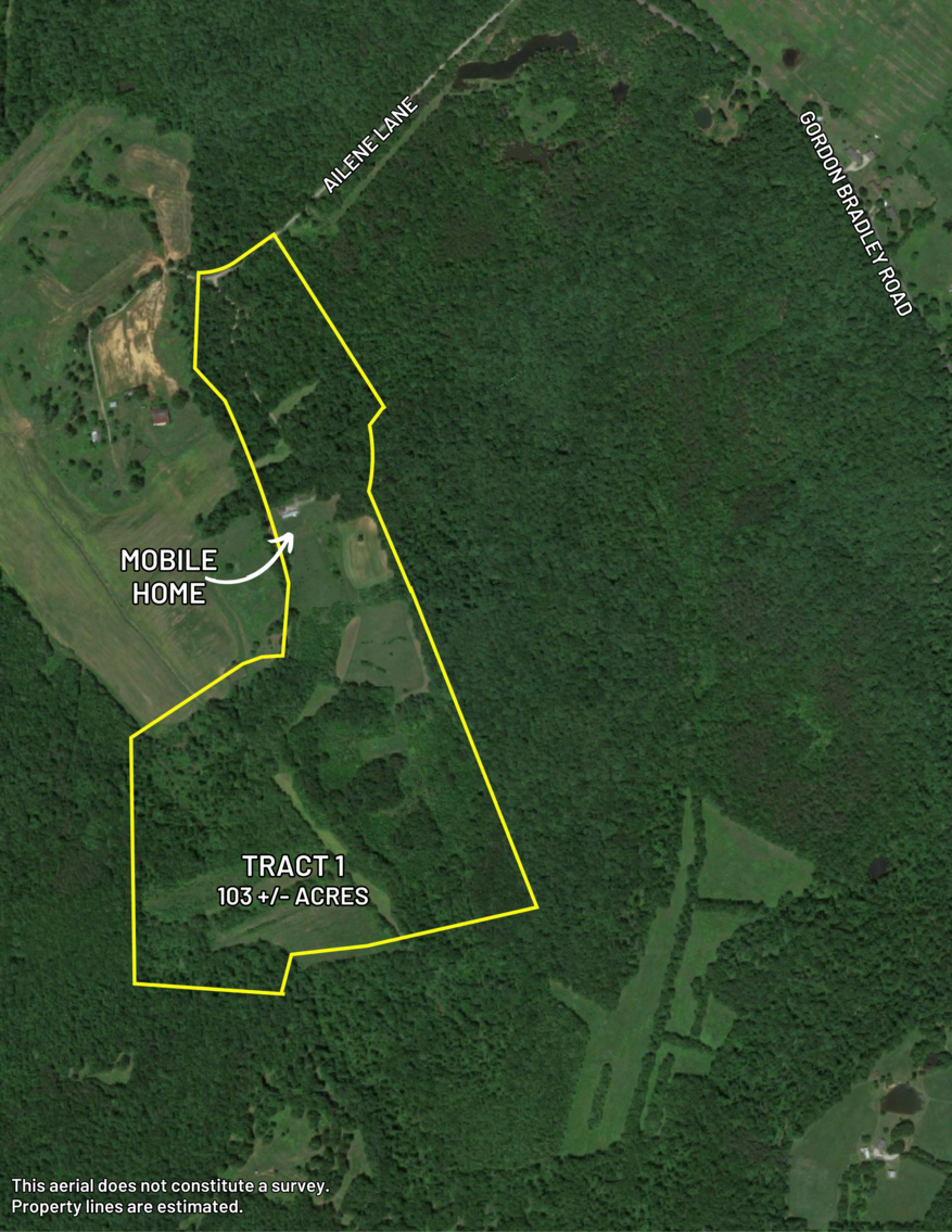Tract 1: 103 +/- Acres・563 Ailene Lane・Belton
