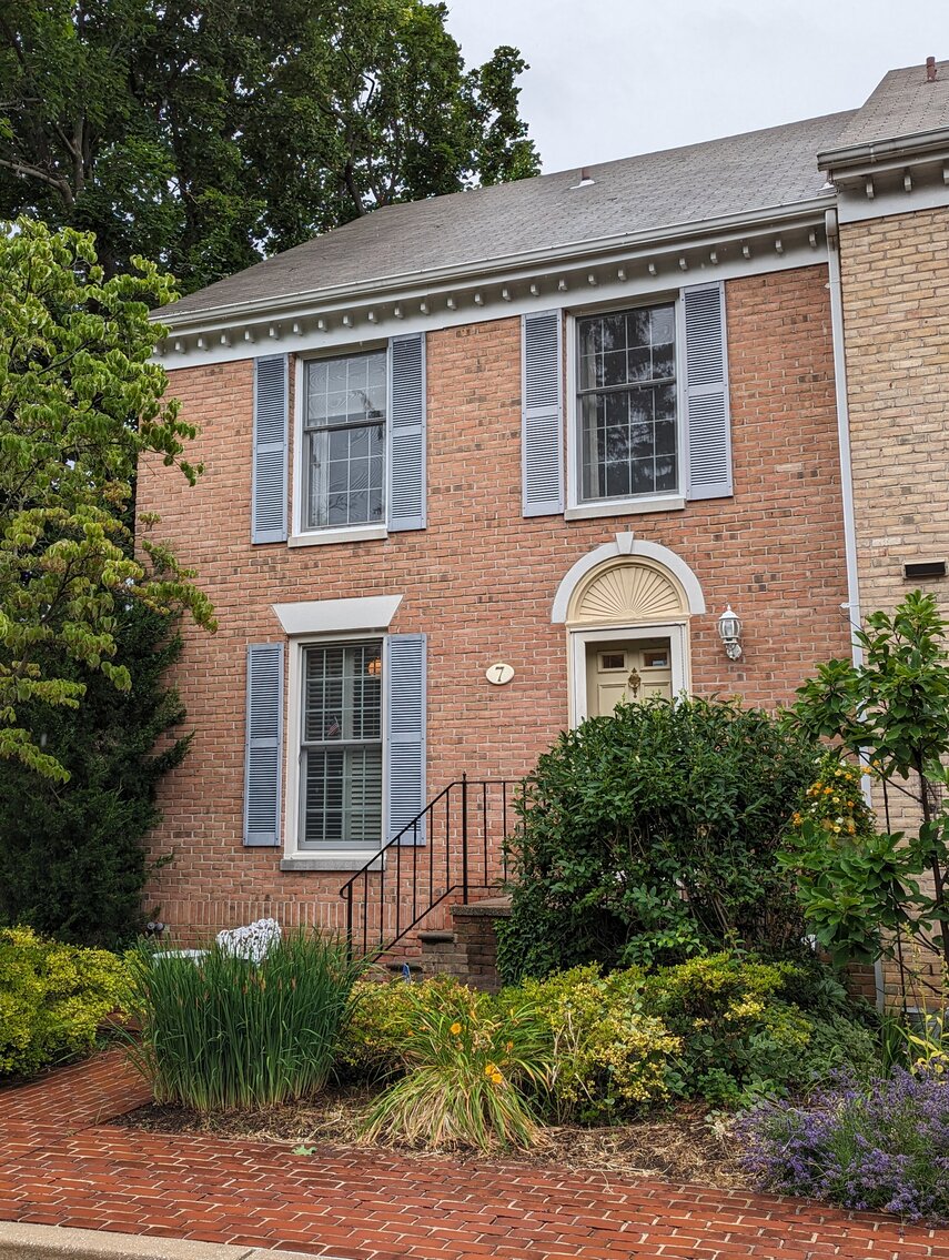Image for 3 BR, 2.5 BA BRICK END-OF-GROUP TOWNHOME W/ MCM FURNITURE, HOUSEHOLD ITEMS, GLASSWARE, CHINA