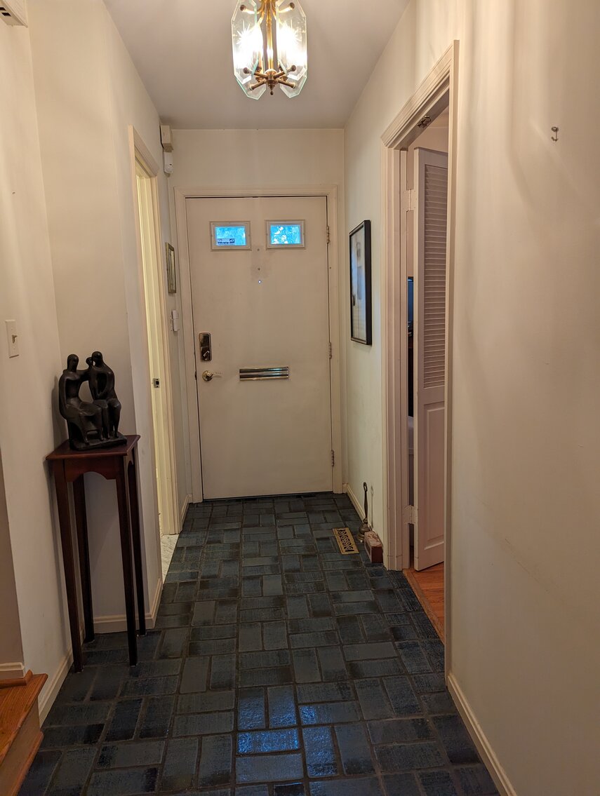 Image for 3 BR, 2.5 BA BRICK END-OF-GROUP TOWNHOME W/ MCM FURNITURE, HOUSEHOLD ITEMS, GLASSWARE, CHINA