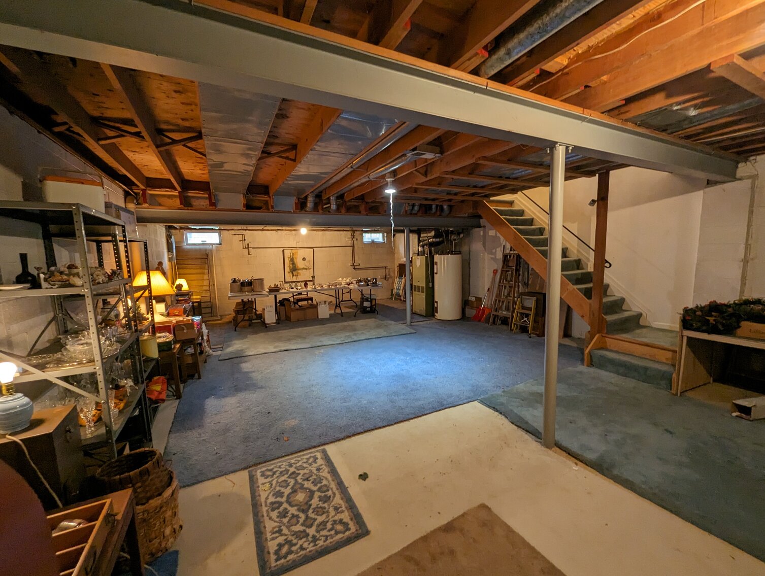 Image for 3 BR, 2.5 BA BRICK END-OF-GROUP TOWNHOME W/ MCM FURNITURE, HOUSEHOLD ITEMS, GLASSWARE, CHINA