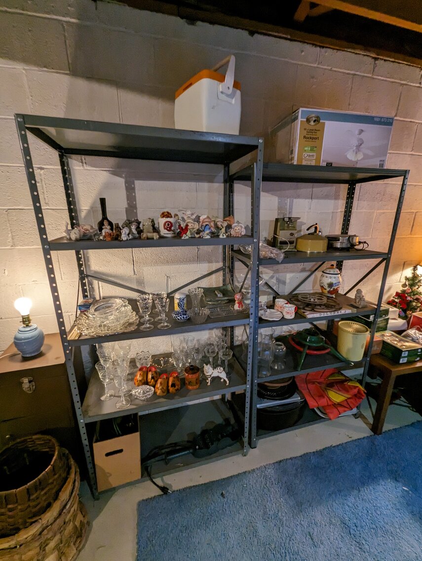 Image for 3 BR, 2.5 BA BRICK END-OF-GROUP TOWNHOME W/ MCM FURNITURE, HOUSEHOLD ITEMS, GLASSWARE, CHINA