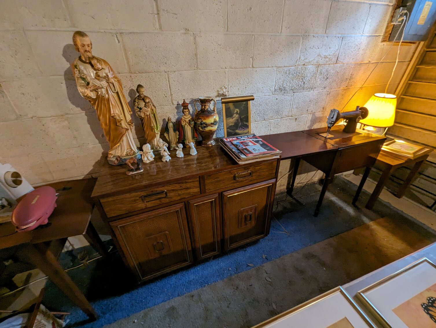 Image for 3 BR, 2.5 BA BRICK END-OF-GROUP TOWNHOME W/ MCM FURNITURE, HOUSEHOLD ITEMS, GLASSWARE, CHINA