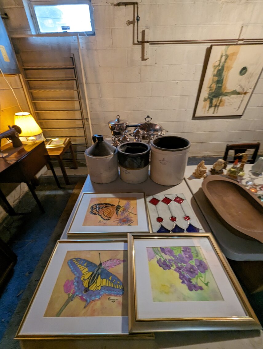 Image for 3 BR, 2.5 BA BRICK END-OF-GROUP TOWNHOME W/ MCM FURNITURE, HOUSEHOLD ITEMS, GLASSWARE, CHINA