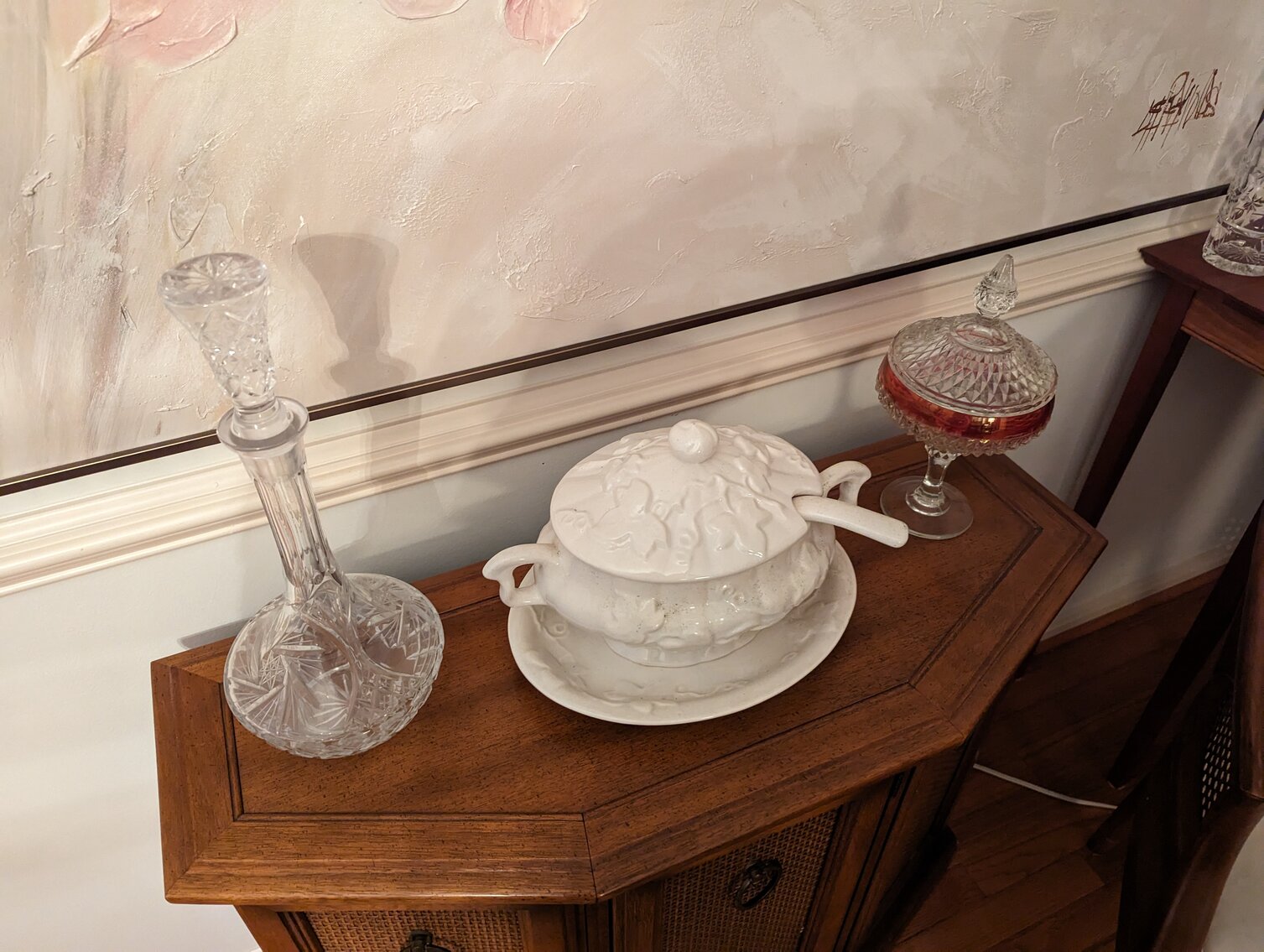 Image for 3 BR, 2.5 BA BRICK END-OF-GROUP TOWNHOME W/ MCM FURNITURE, HOUSEHOLD ITEMS, GLASSWARE, CHINA