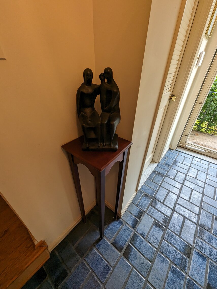 Image for 3 BR, 2.5 BA BRICK END-OF-GROUP TOWNHOME W/ MCM FURNITURE, HOUSEHOLD ITEMS, GLASSWARE, CHINA