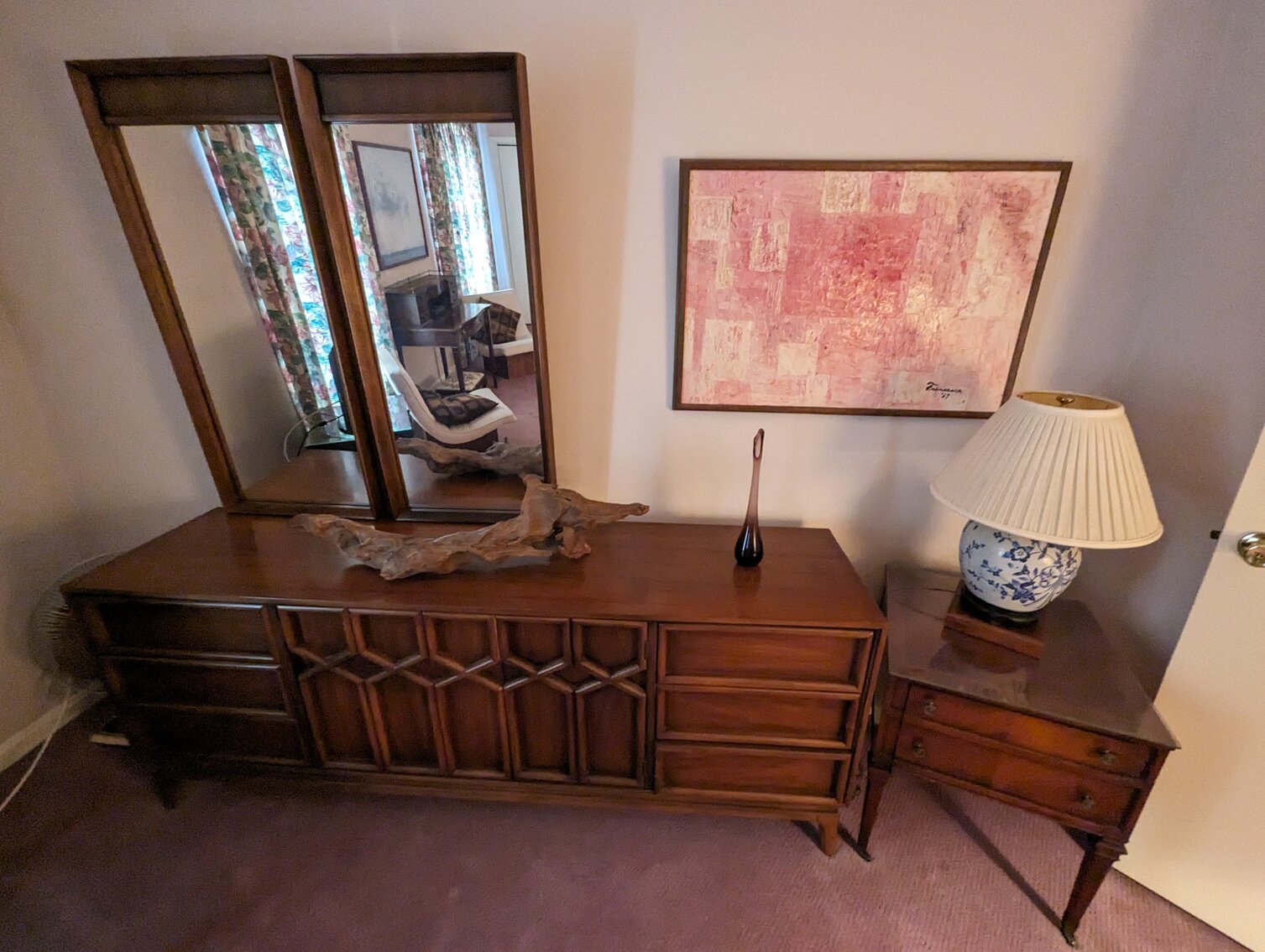 Image for 3 BR, 2.5 BA BRICK END-OF-GROUP TOWNHOME W/ MCM FURNITURE, HOUSEHOLD ITEMS, GLASSWARE, CHINA