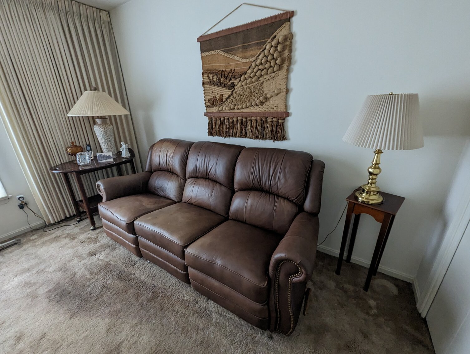 Image for 3 BR, 2.5 BA BRICK END-OF-GROUP TOWNHOME W/ MCM FURNITURE, HOUSEHOLD ITEMS, GLASSWARE, CHINA