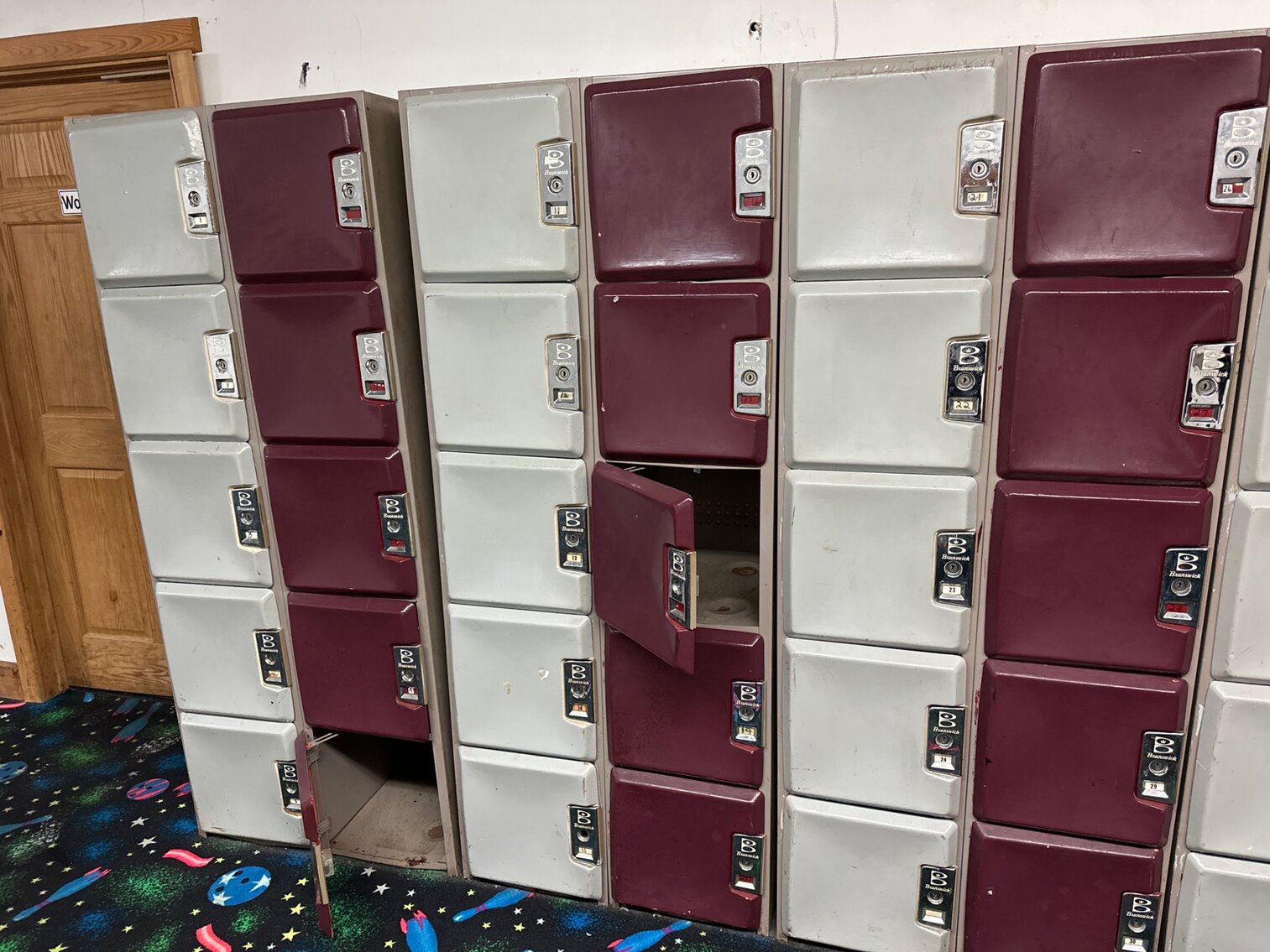 Lockers 1-30 with Keys