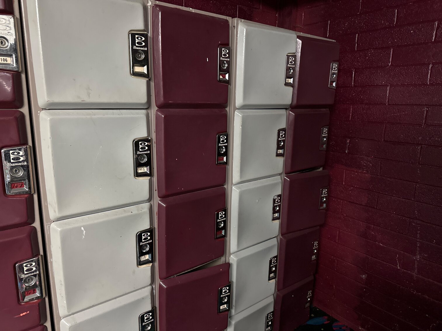111-130 Bowling Lockers
