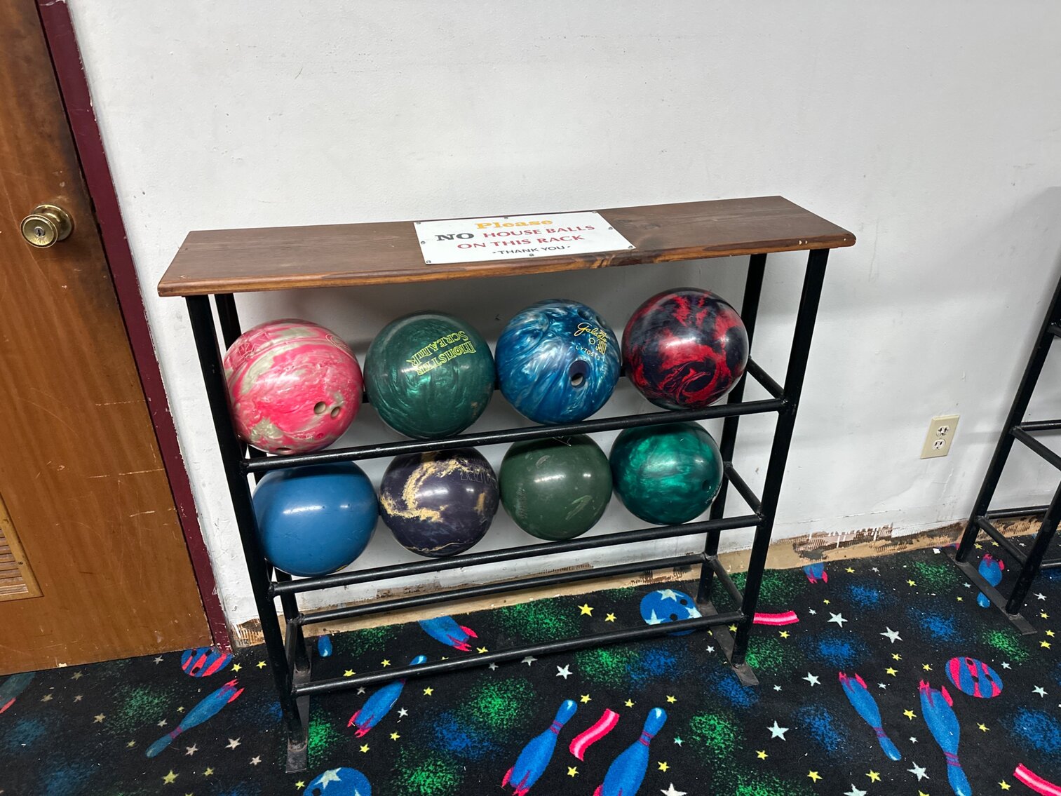 Rack and Balls