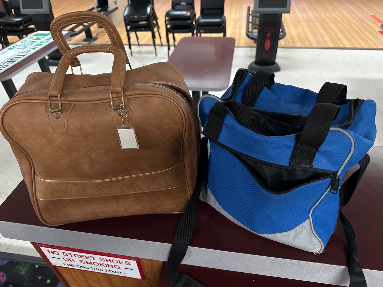 Bowling Bags with Balls