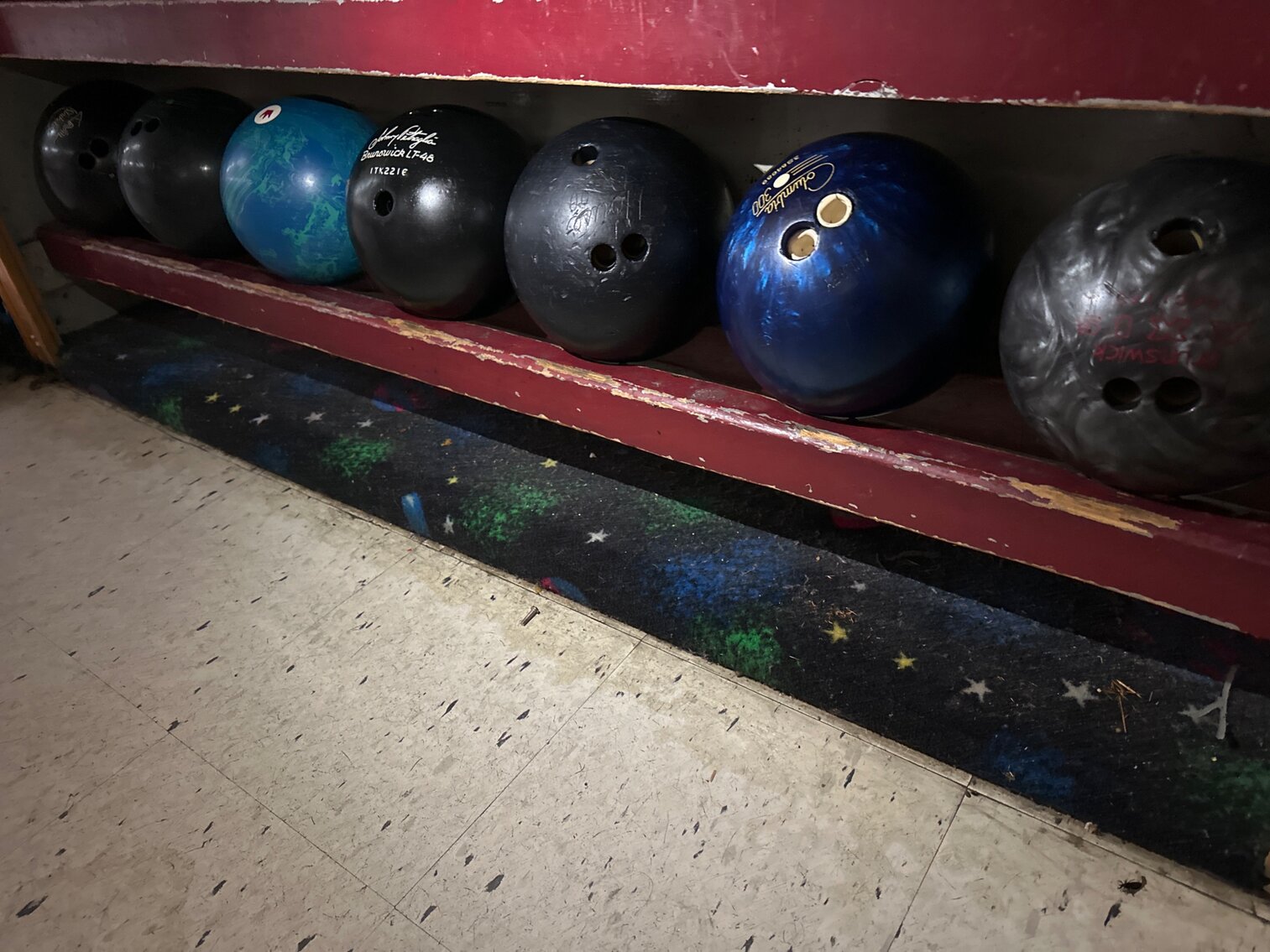 7 Bowling Balls