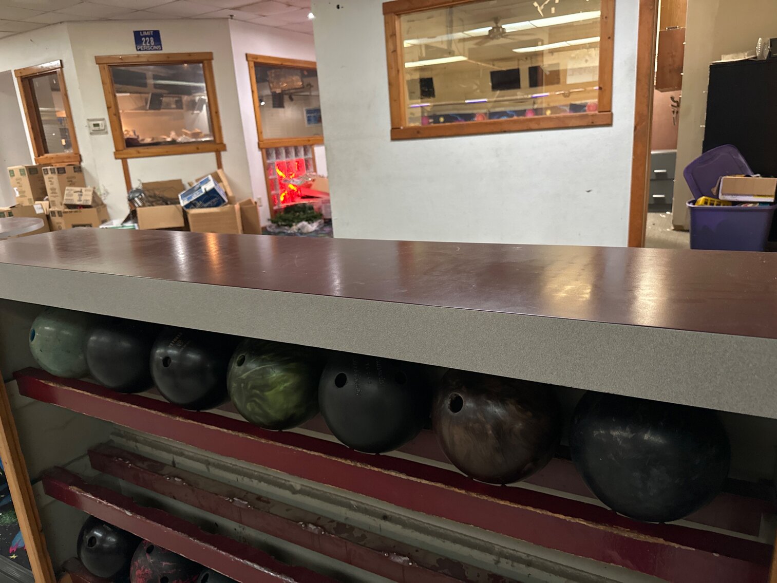 7 Bowling Balls
