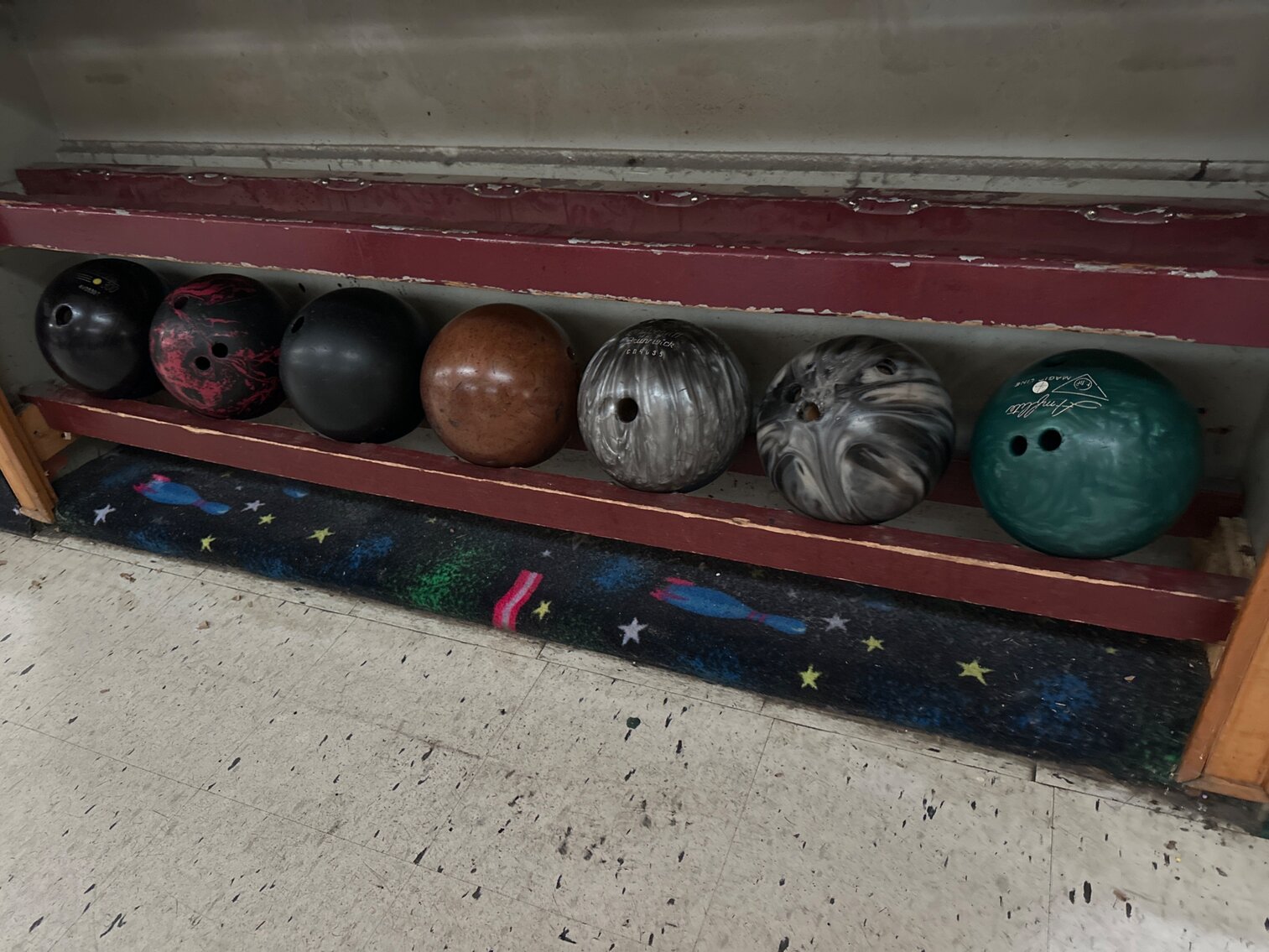 7 Bowling Balls