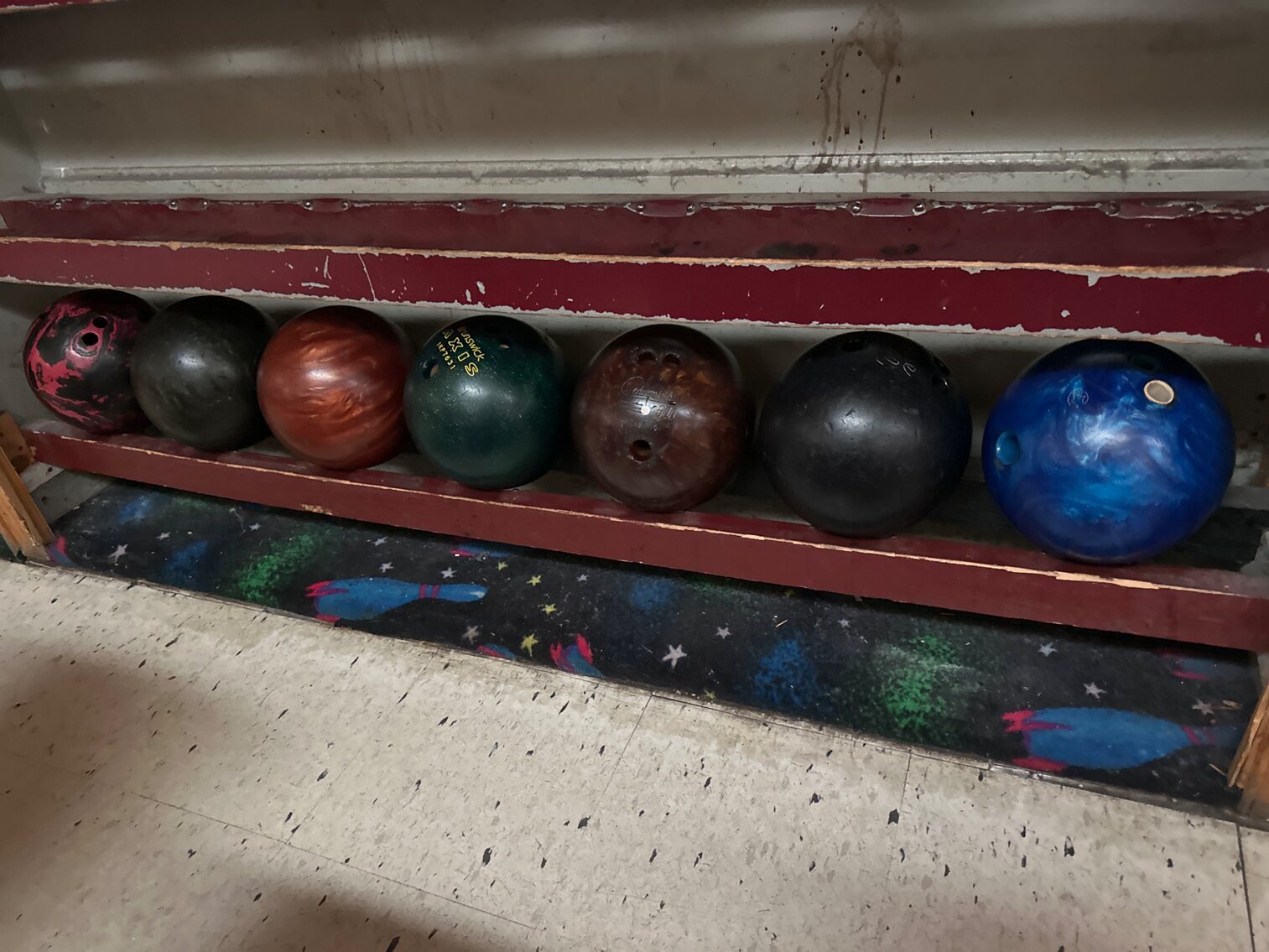 7 Bowling Balls