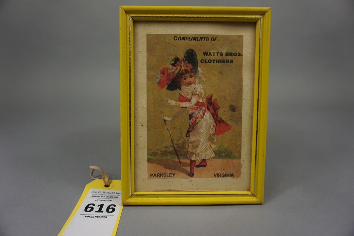 Image for Eastern Shore Advertising Auction from the Estate of Winter C Cullen III July 2023