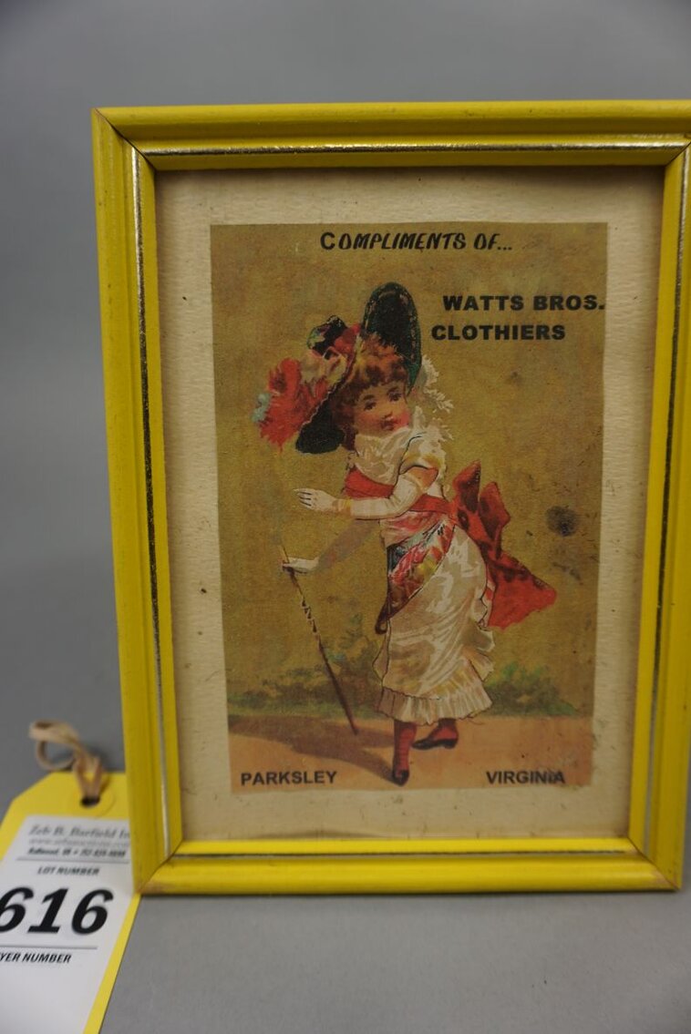 Image for Eastern Shore Advertising Auction from the Estate of Winter C Cullen III July 2023