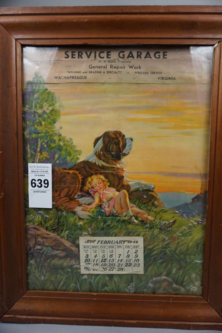 Image for Eastern Shore Advertising Auction from the Estate of Winter C Cullen III July 2023