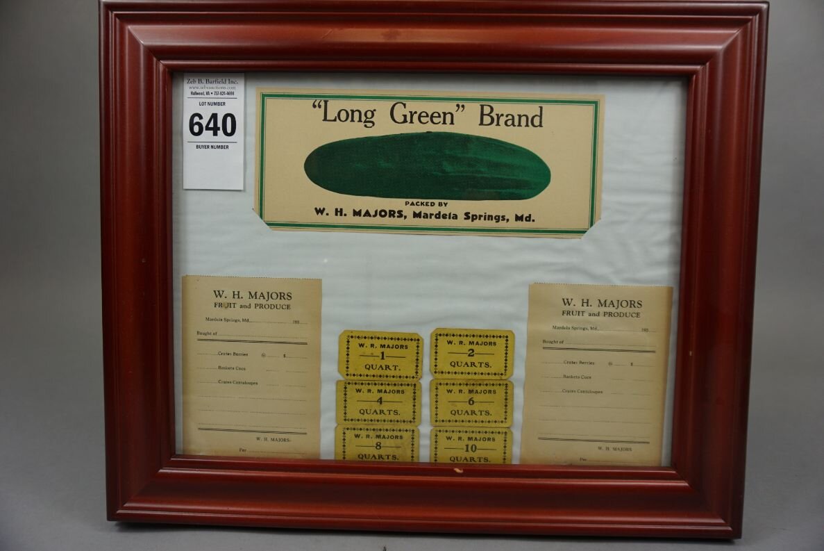 Image for Eastern Shore Advertising Auction from the Estate of Winter C Cullen III July 2023