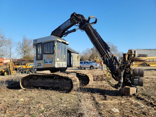 Image for $75,000 | 1998 Timbco 415C Feller Buncher