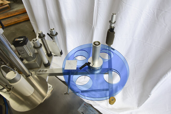 Image for MJK1618 Suny Group Canister Wet Wipes Line Labeling Machine