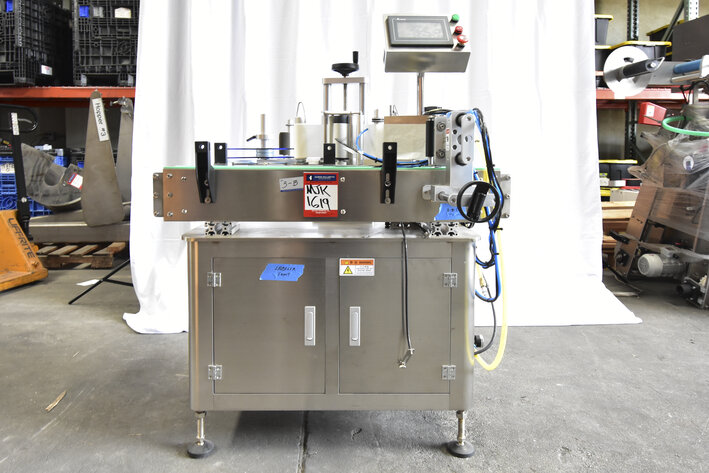 Image for MJK1619 Suny Group Canister Wet Wipes Line Labeling Machine