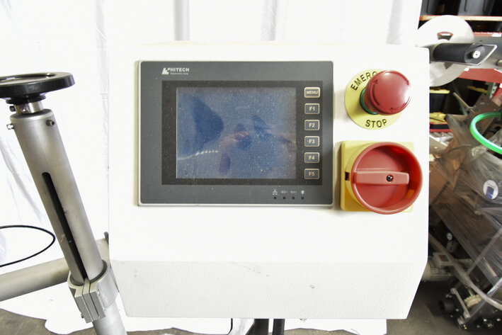 Image for ***SOLD*** MJK1621 Accutek Top Labeler For Lids