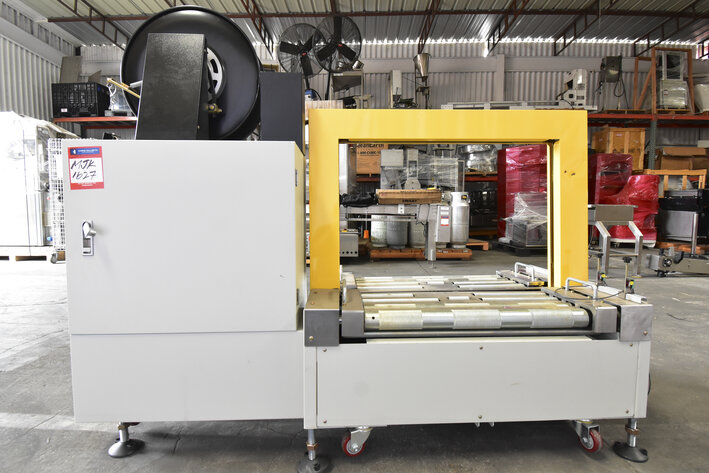 Image for MJK1627 Transfer Conveyor with Box Strapper