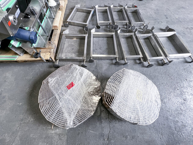 Image for ***SOLD*** MJK1642 Infeed Accumulation Table 48” Diameter