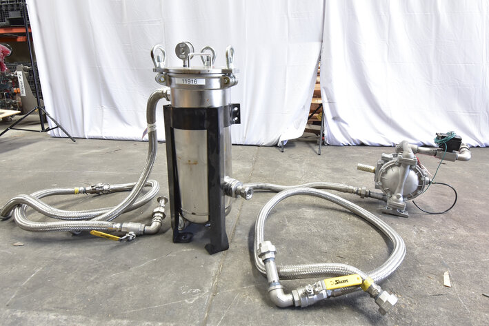 Image for MJK1653 Diaphragm Pump and Holding Tank