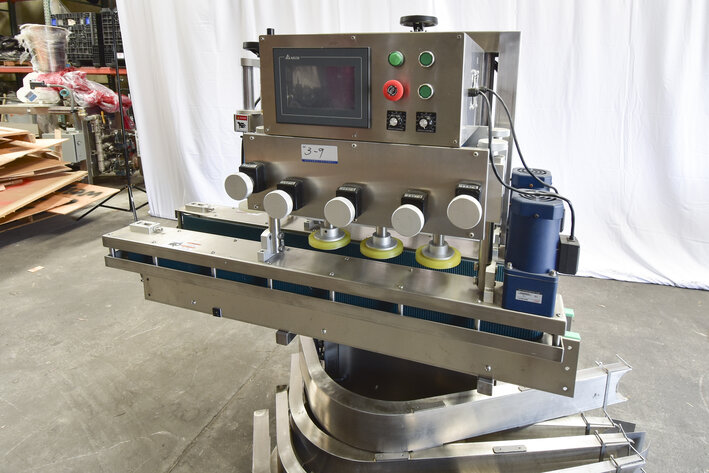 Image for MJK1656 Press Cap Machine with 6 spindle Retorquer