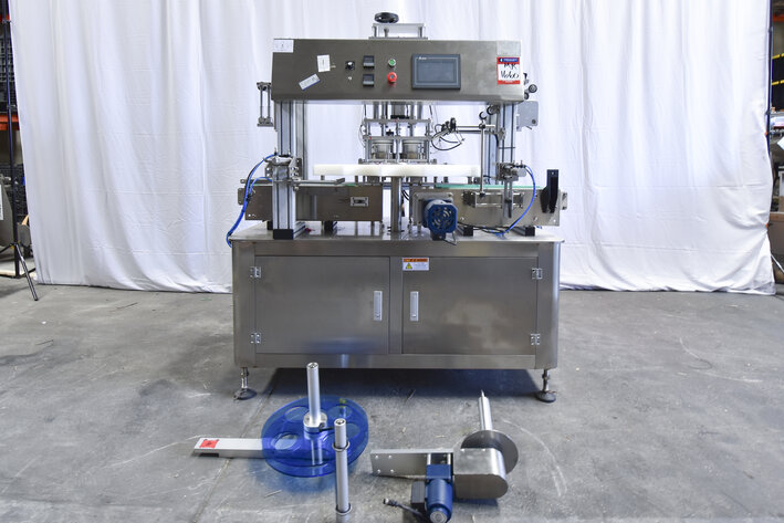 Image for MJK1660 Suny Group Wet Wipes Canister Sealing MachineModel Number: SYC2